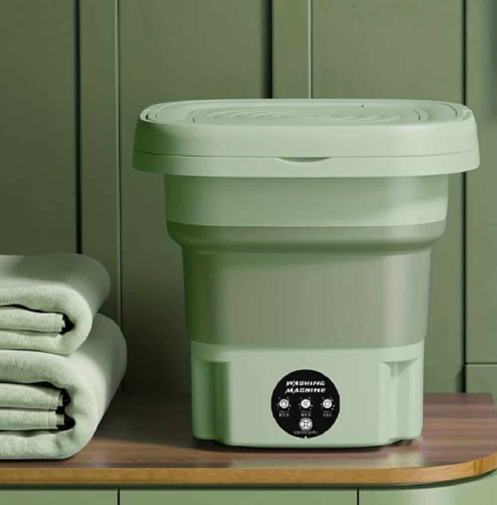 Lavadora Portátil Compacta de 8 lb para Apartamentos -