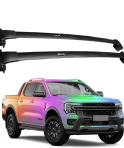 Barras de Techo con Rieles Elevados Ajuste para Ford Ranger