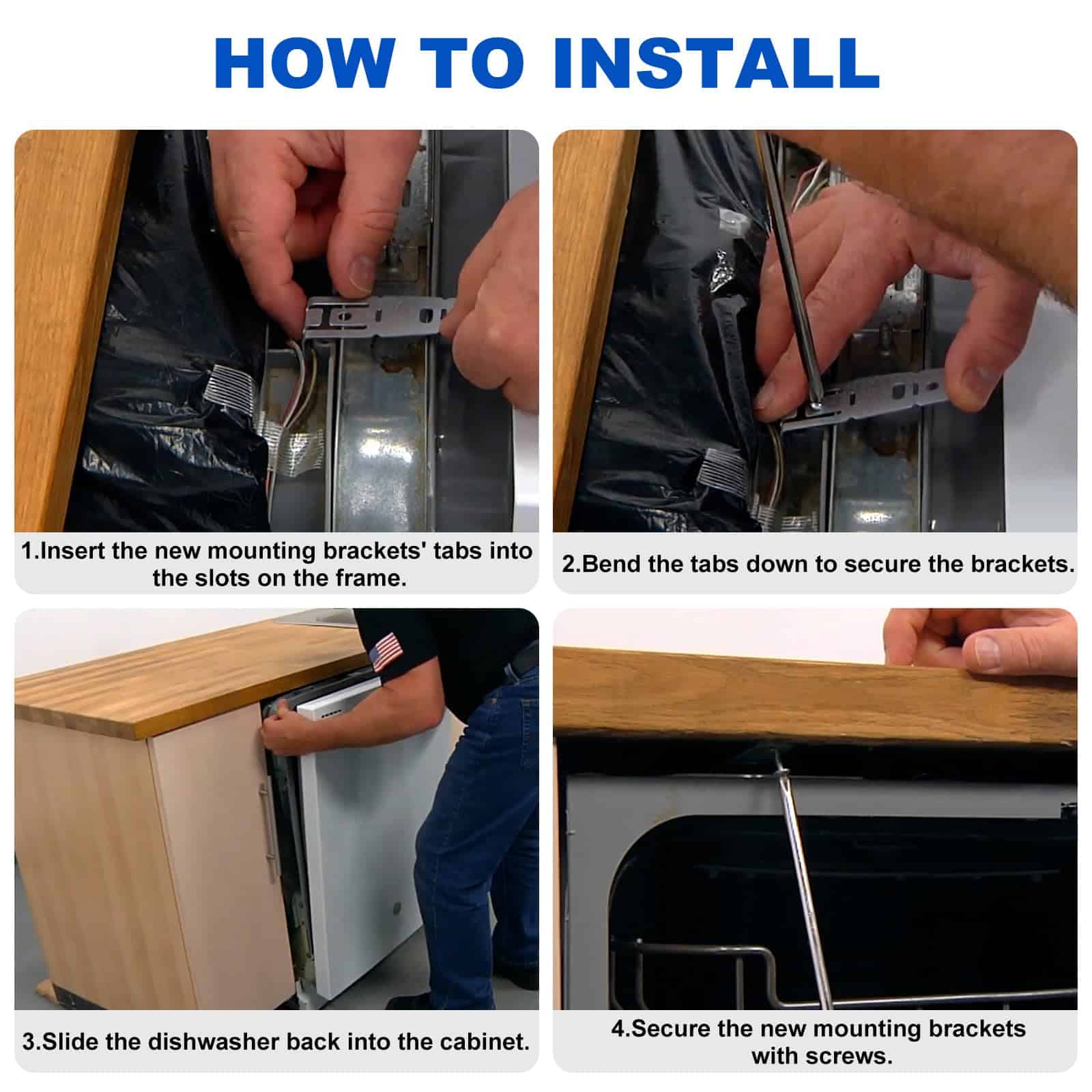 Soporte para lavavajillas GE WD01X21740 de repuesto para - Imagen 5