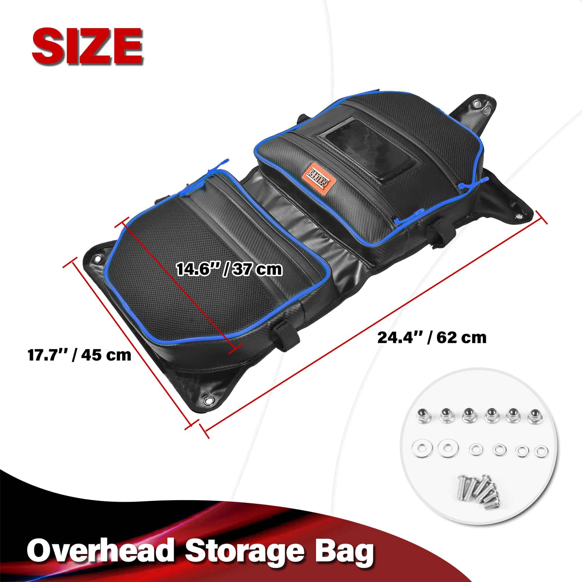 Bolsas de Techo Hutexico X3 2 Pack, Bolsa de Almacenamiento - Imagen 3