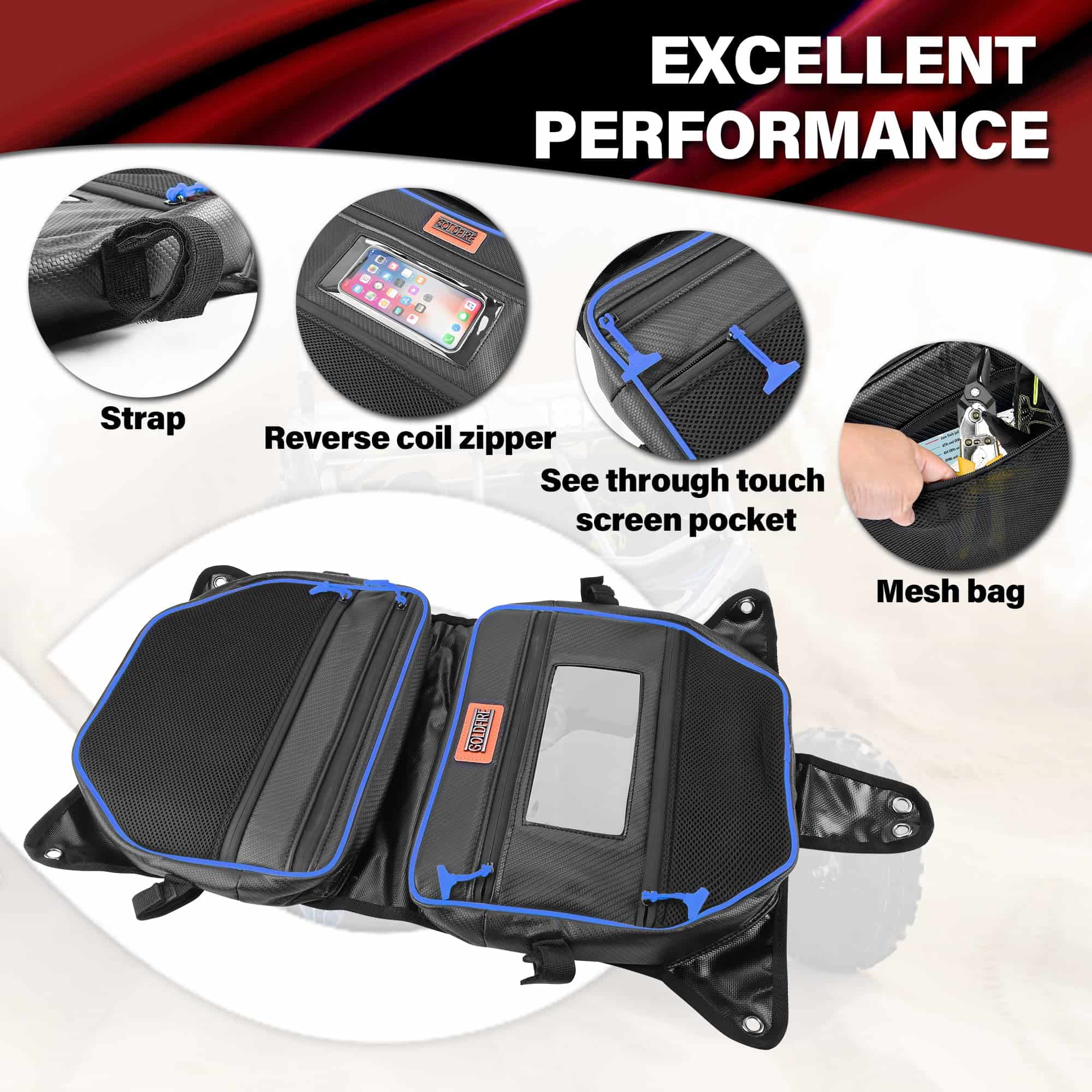 Bolsas de Techo Hutexico X3 2 Pack, Bolsa de Almacenamiento - Imagen 5