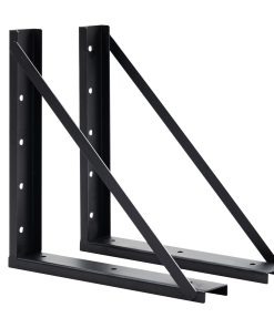 Soportes de Montaje de Acero para Caja de -Negro