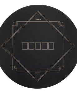 Tapete de Poker Redondo SLOWPLAY Godel de 47 Pulgadas para