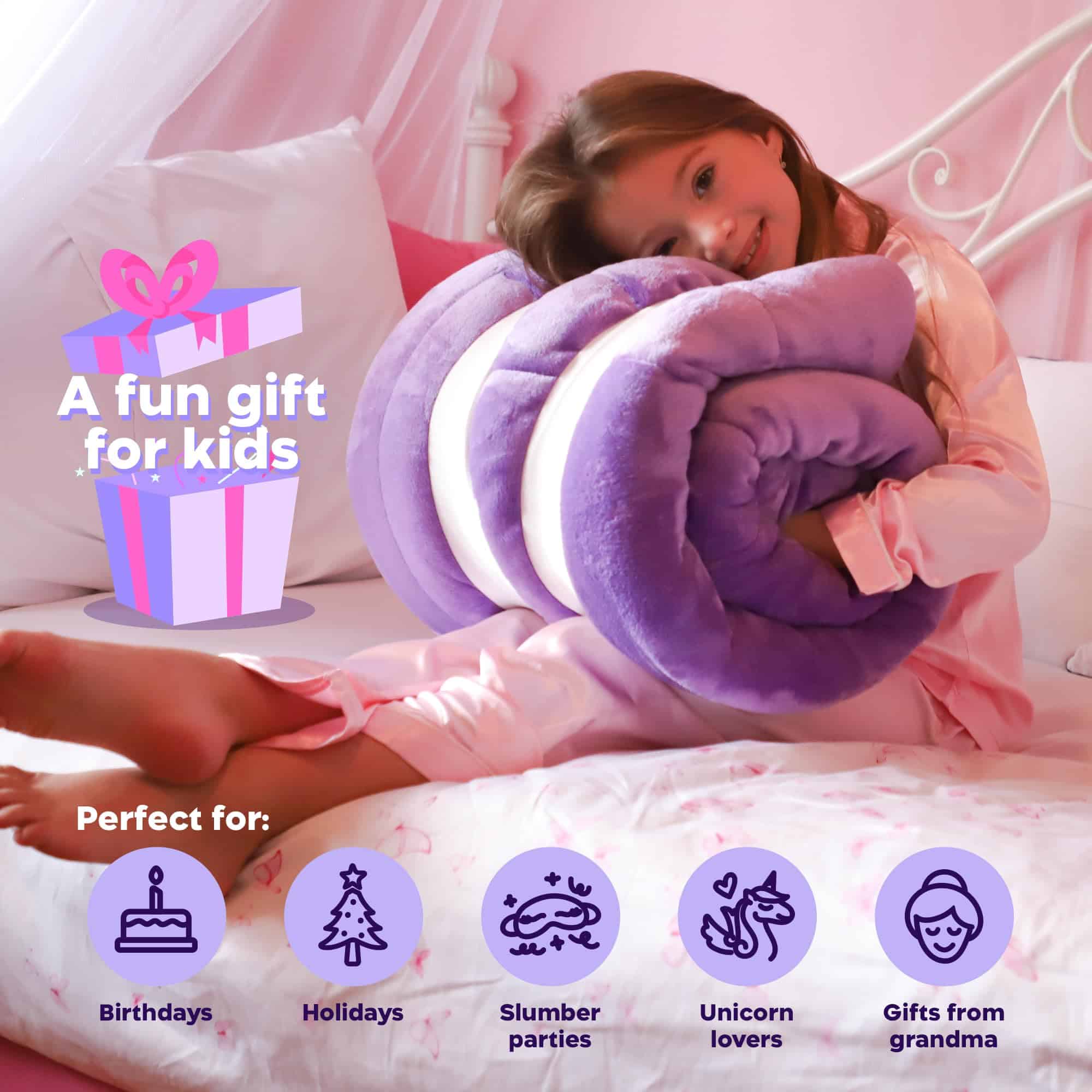Saco de Dormir Unicornio para Niños - Saco de Dormir para - Imagen 7