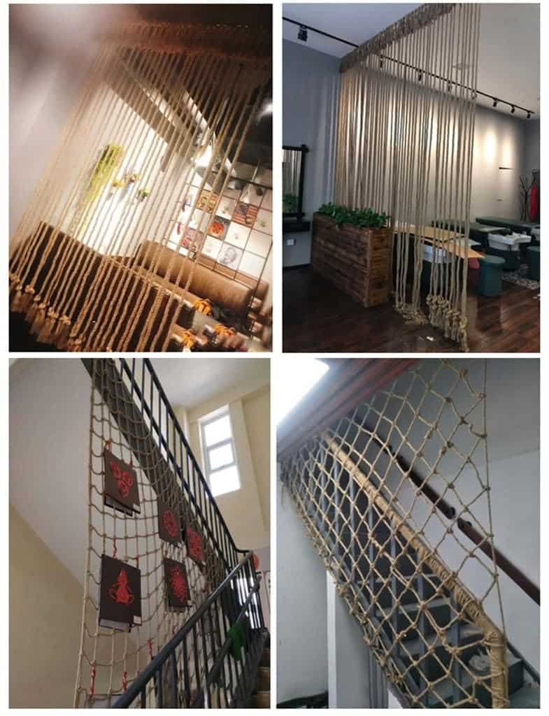 Red de Seguridad Anticaídas para Niños, -Cáñamo - Imagen 5