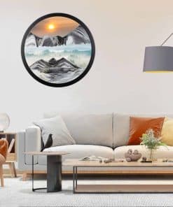 Heuanpte 17.3" Arte en Movimiento de Arena, Arte de Pared