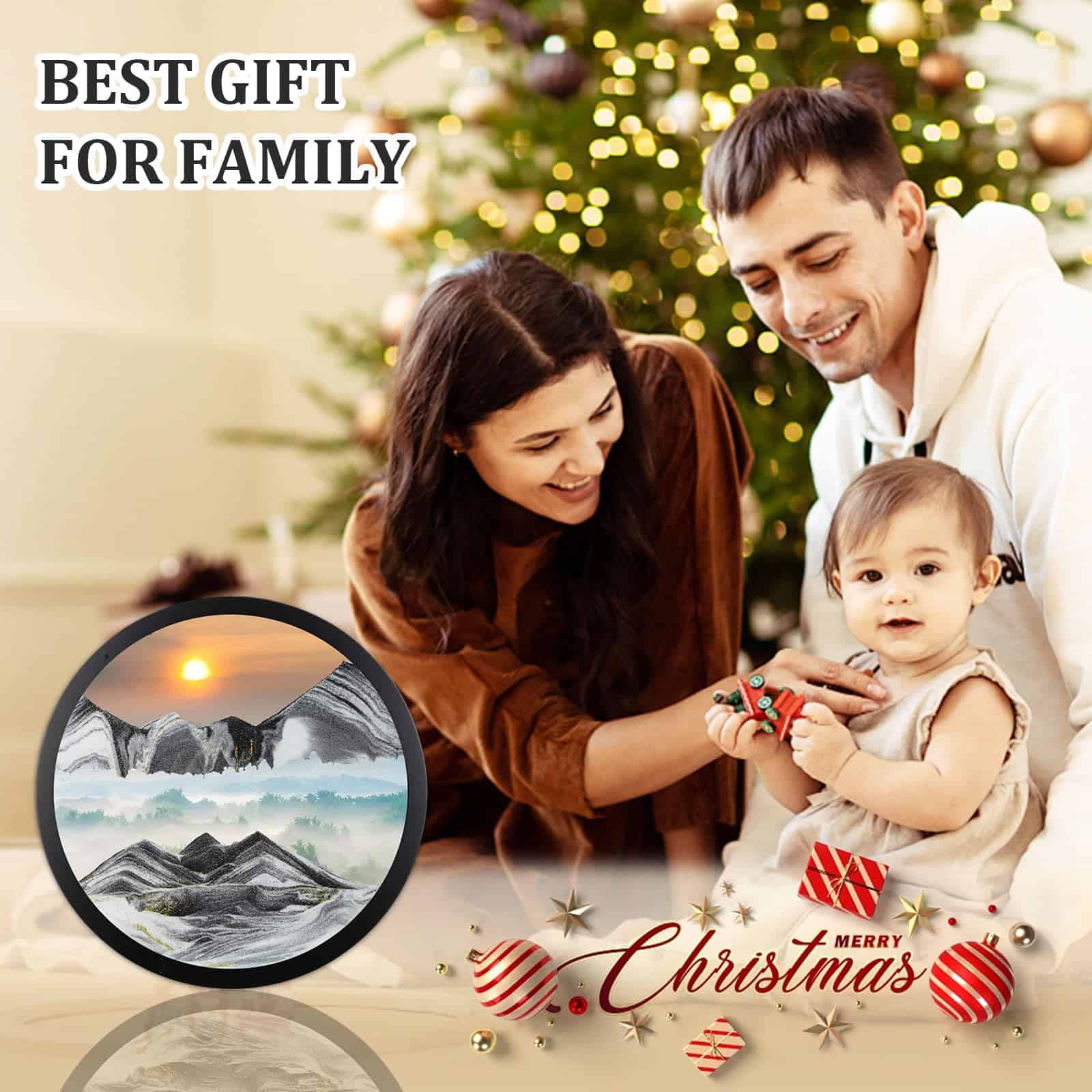 Heuanpte 17.3" Arte en Movimiento de Arena, Arte de Pared - Imagen 7