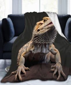 Manta WUQUWU para barbudos, manta de microfleece suave para