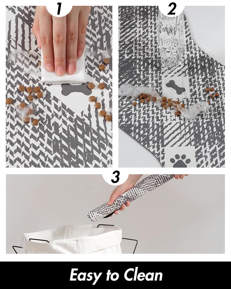 Tapete para Comida de Perro PADOOR - Tapete Absorbente para - Imagen 5