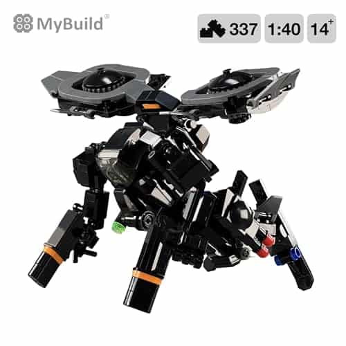 MyBuild Mecha Frame Raider M 6017 - Mech Volador con Alas - Imagen 3