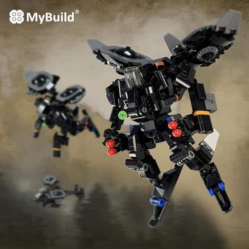MyBuild Mecha Frame Raider M 6017 - Mech Volador con Alas - Imagen 7