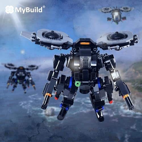 MyBuild Mecha Frame Raider M 6017 - Mech Volador con Alas - Imagen 8
