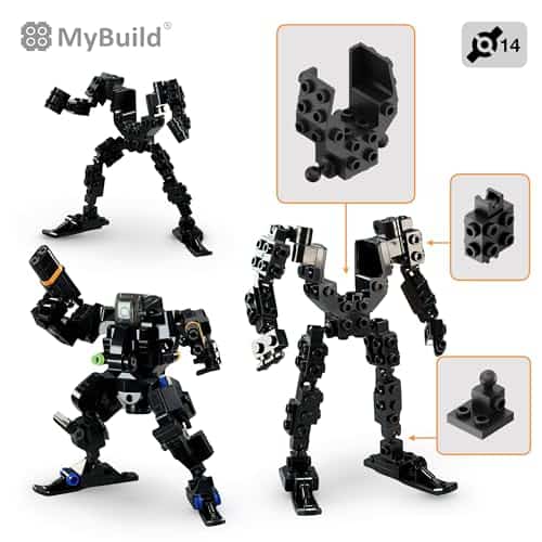 MyBuild Mecha Frame Raider M 6017 - Mech Volador con Alas - Imagen 4