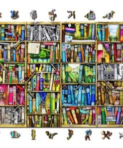 Rompecabezas de madera - Estanterías | 1000 piezas con 100