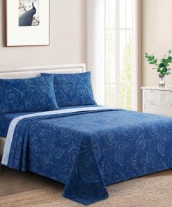 Juego De Sabanas Estampadas Marina de 600 Hilos, Suaves, de