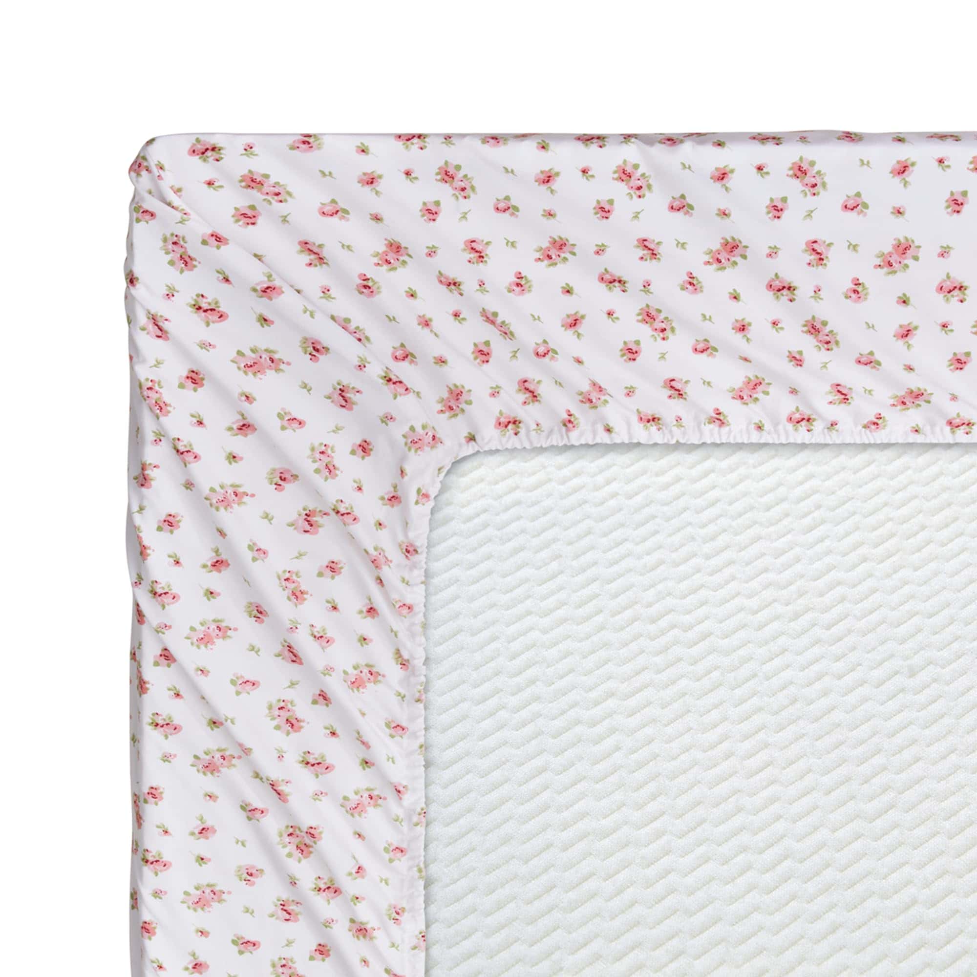 Juego de Sábanas de 3 Piezas con Estampado -Rosa Floral - Imagen 7