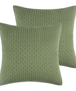 Levtex Home - Juego de 2 fundas de almohada Euro Cross