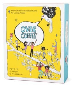 Juego de Cartas de Conversación Over Coffee para