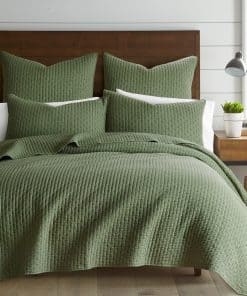 Juego de Edredón Levtex Home - Cross Stitch Forest Green -