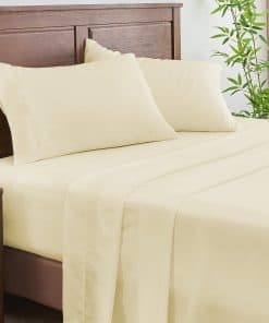 Juego de sábanas INFIIXSO Cal King beige - Sábanas de cama