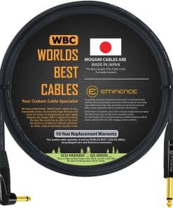 Cable de Instrumento para Guitarra Bajo de 3 pies - Hecho a