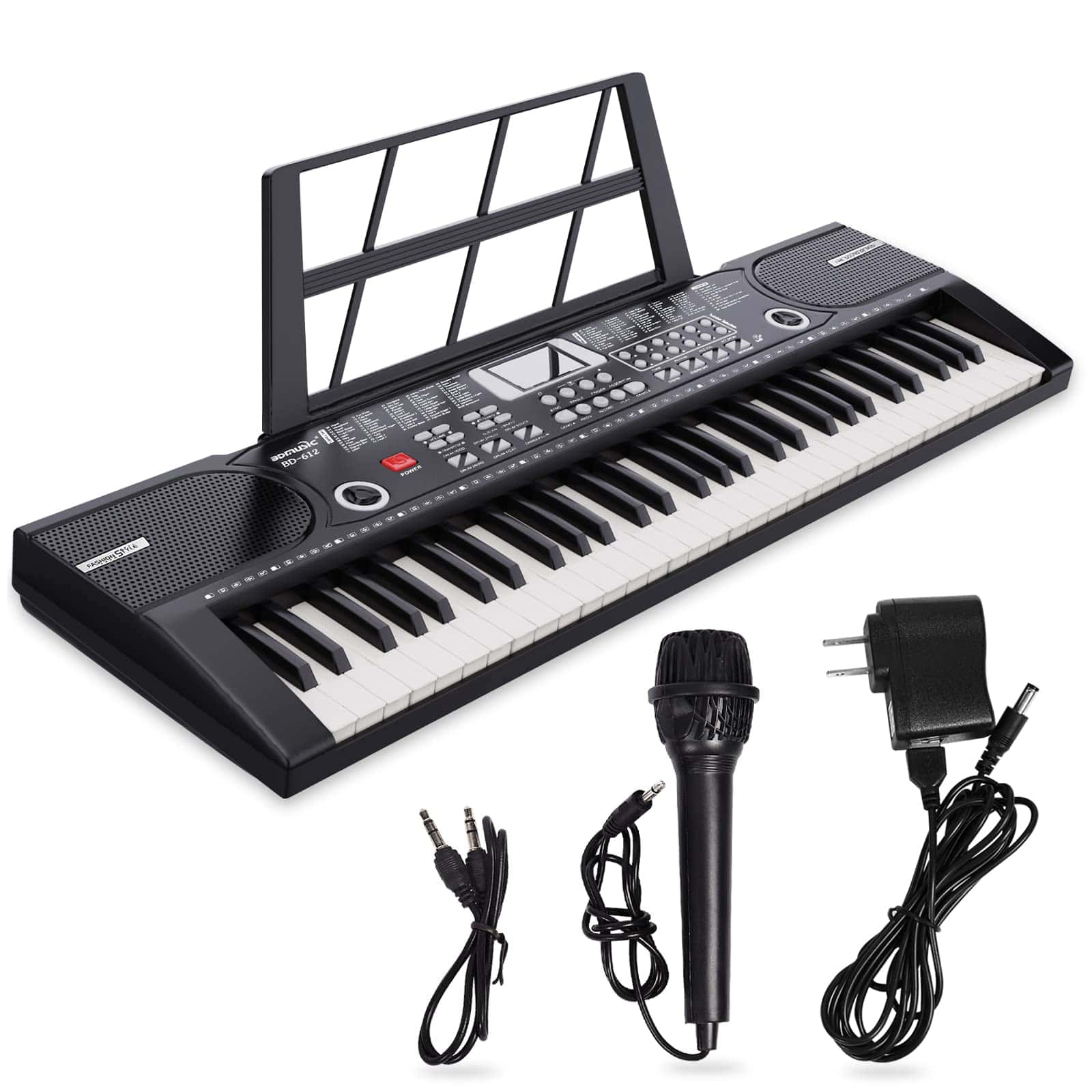 Piano Teclado Camide de 61 Teclas, Piano Digital