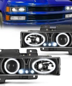 Conjunto de faros Nilight Compatible con -Negro