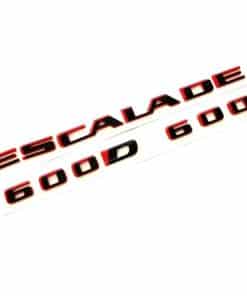 Emblema Trasero Levadizo 3D Escalade 600 600D 3Pack Letra