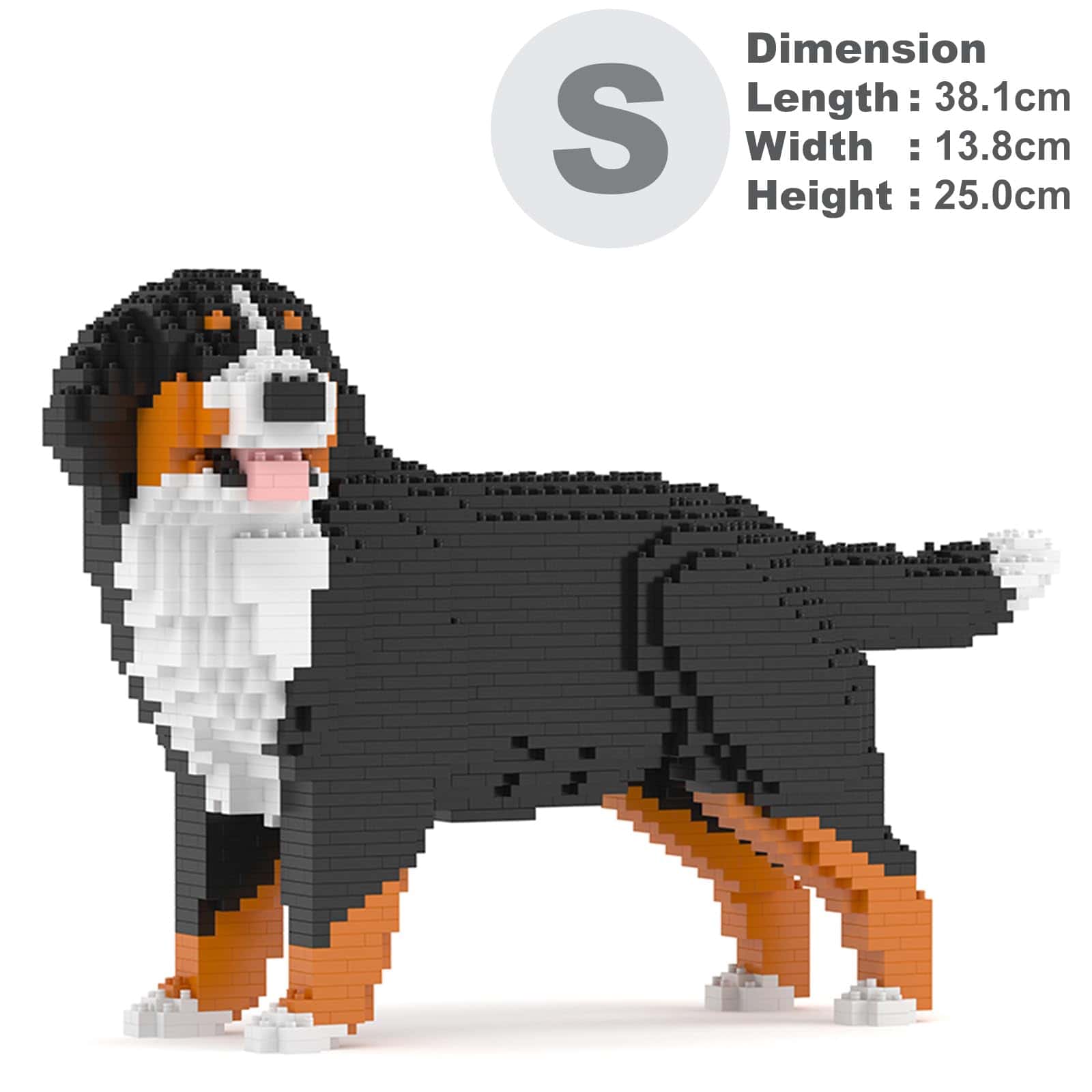 JEKCA Bernese Mountain Dog 03SB (Versión 2023) | Bloques de - Imagen 3