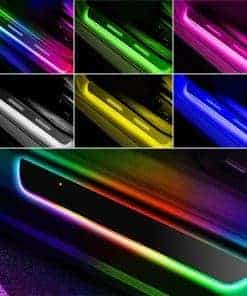 KANOUJI LED Door Sill Pro con 7 Colores de -Bienvenido