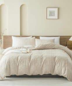 HSKIKWN Juego de Funda de Edredón Twin Size Boho Ropa de