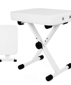 TENTOTEN Banqueta de Piano Plegable, Banco de Teclado
