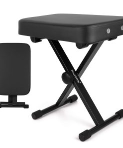 TENTOTEN Banqueta de Piano, Banco de Teclado Plegable