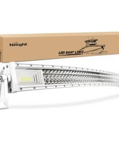 Barra de luces LED marinas Nilight de 52 pulgadas curvadas