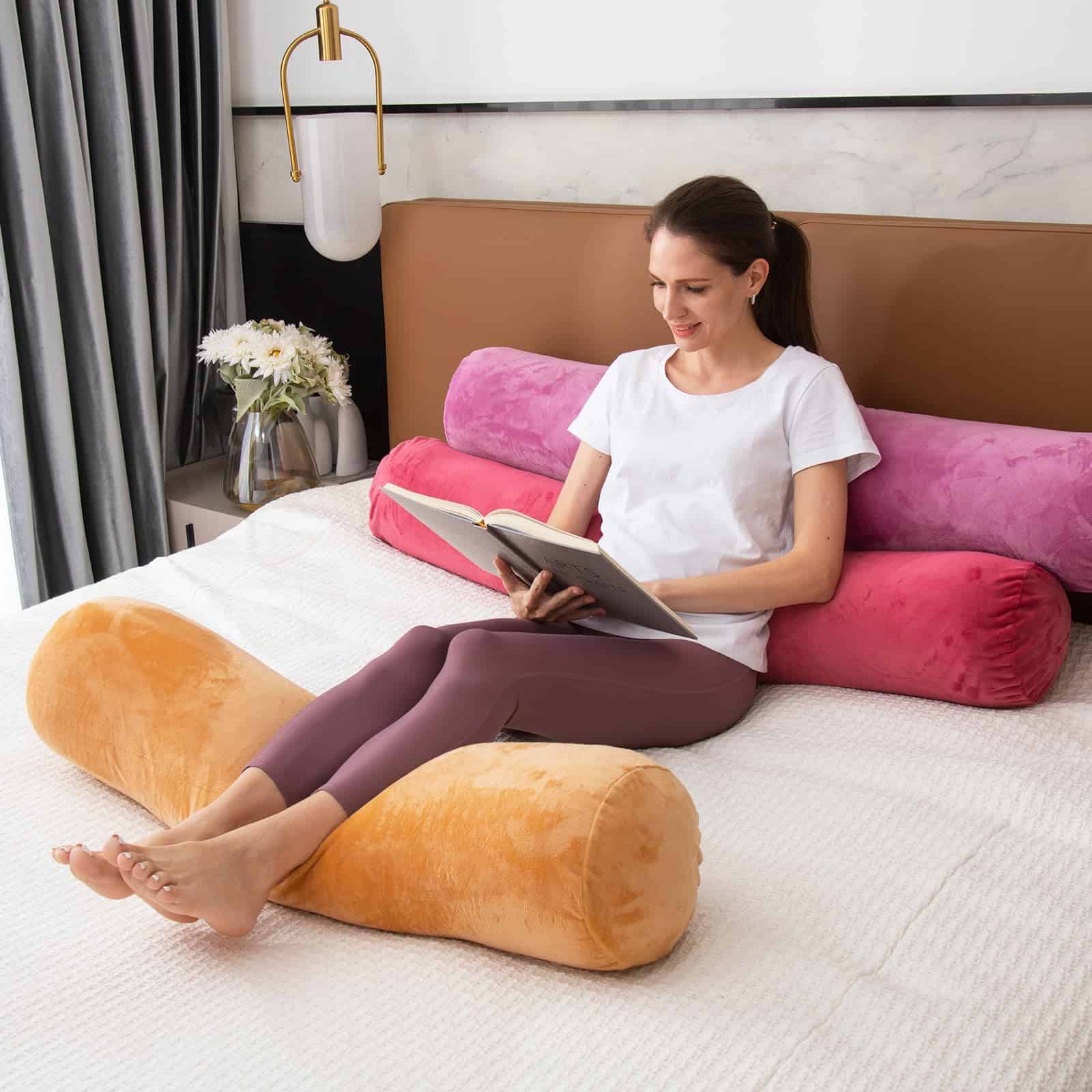 1 MIDDLE ONE Almohada de Refuerzo para Cama, Almohada - Imagen 8