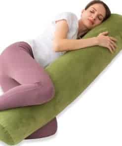 1 MIDDLE ONE Almohada de Refuerzo para Cama, Almohada Larga