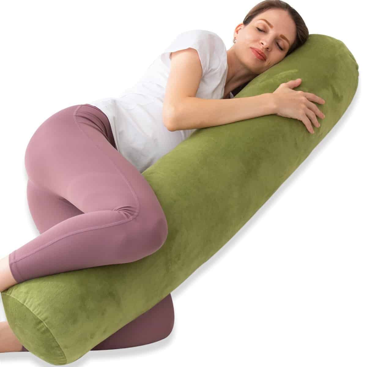 1 MIDDLE ONE Almohada de Refuerzo para Cama, Almohada Larga