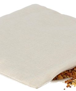 Almohada Rellena de Cuentas de Ámbar Báltico Natural para