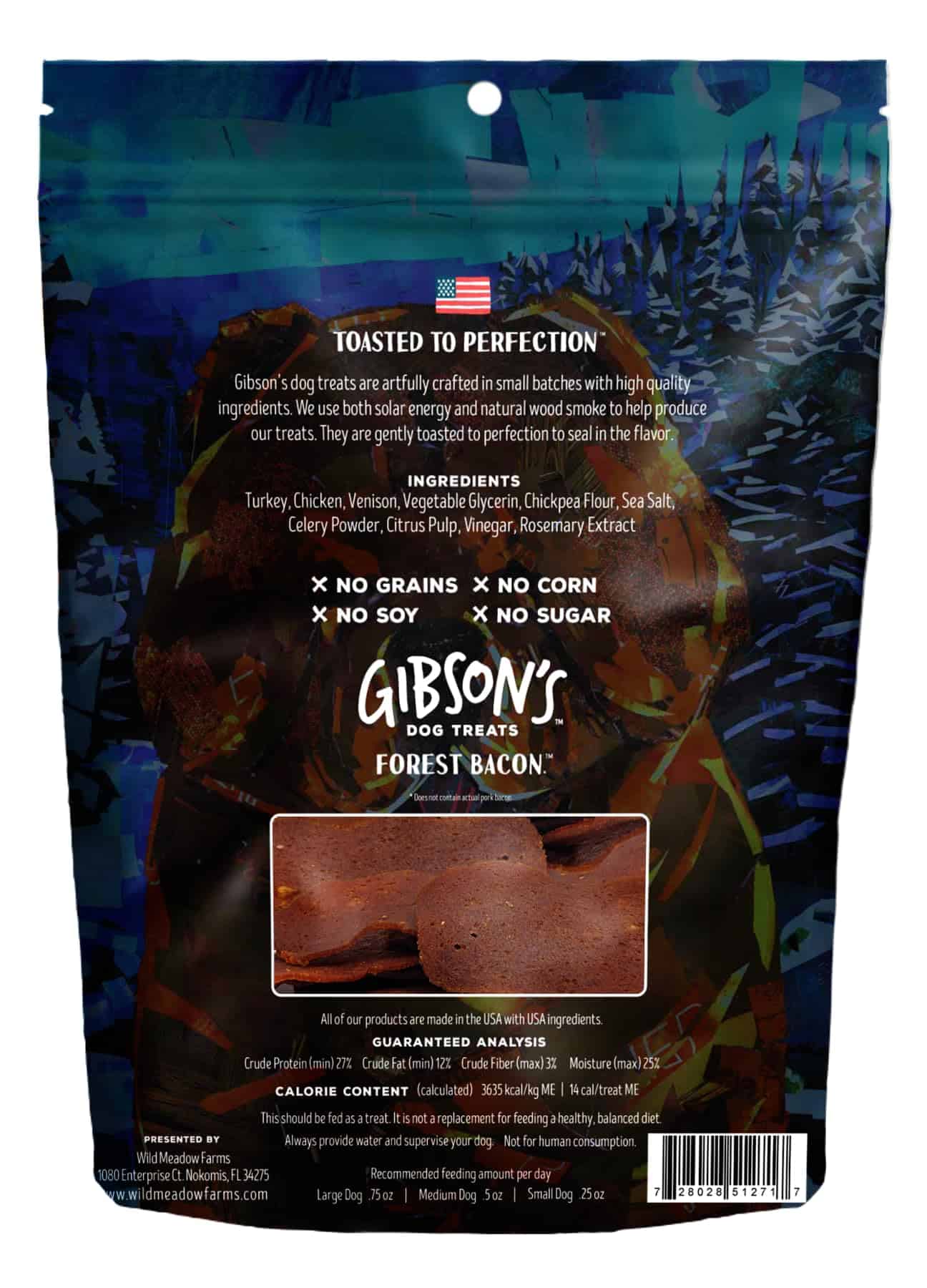 Wild Meadow Farms - Gibson's Forest Bacon con Venado, - Imagen 3