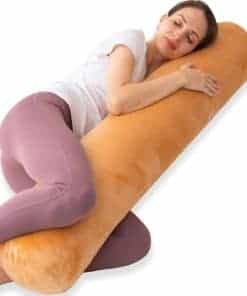 1 Almohada de Refuerzo para Cama, Almohada -Marrón
