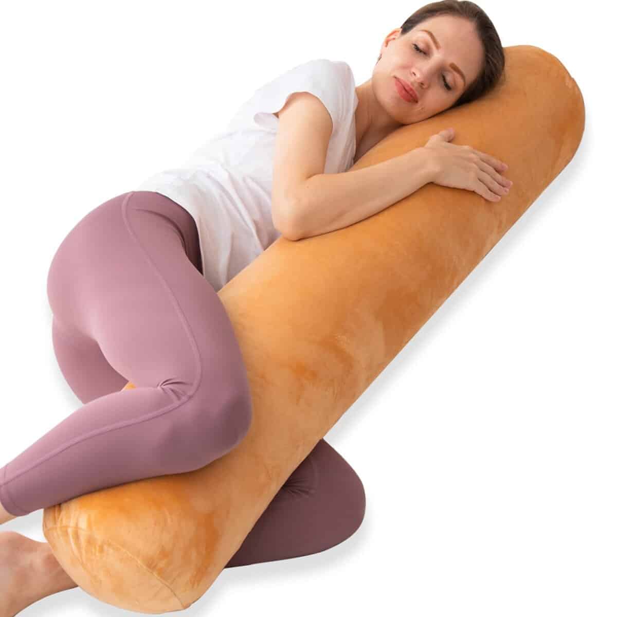 1 Almohada de Refuerzo para Cama, Almohada -Marrón