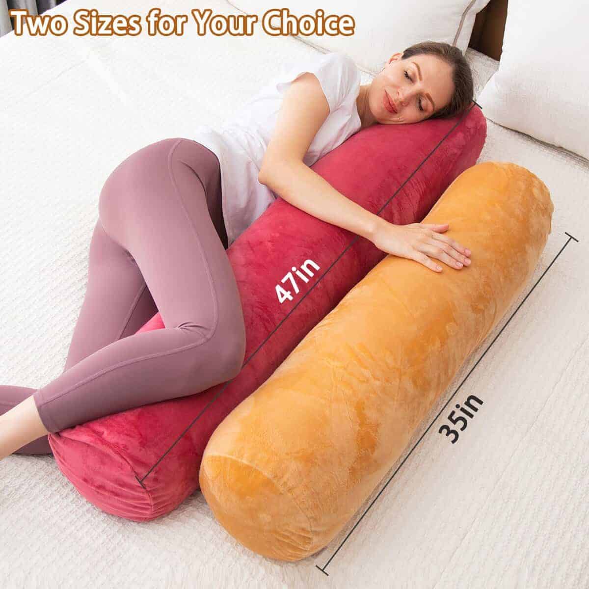 1 Almohada de Refuerzo para Cama, Almohada -Marrón - Imagen 3