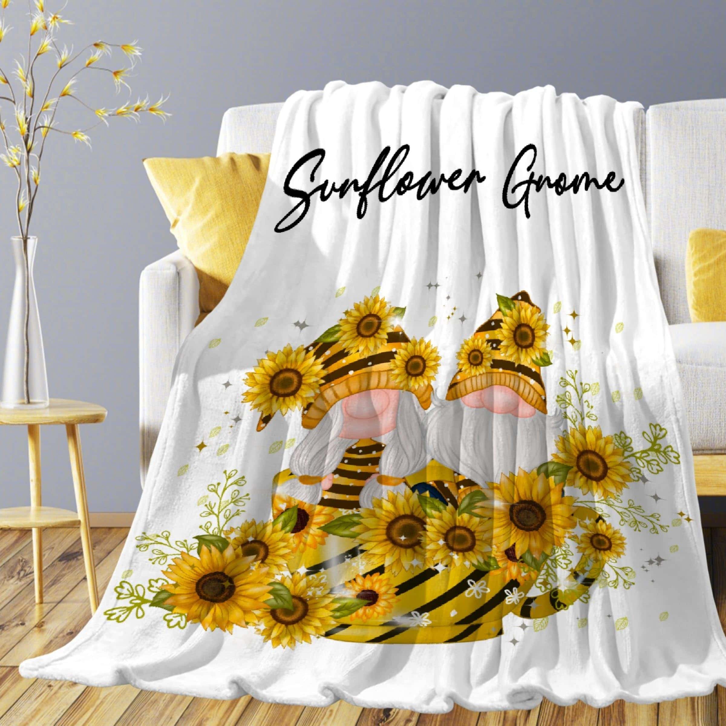 Manta de Nórdico de Girasol BEFOOD Regalos para Adultos