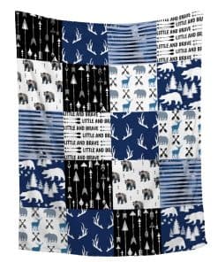 Manta de Oso Marrón Hojizaio Manta de Oso para Niños