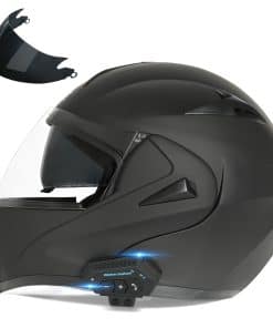 Casco de moto Bluetooth modular FRBRK, Aprobado por DOT,