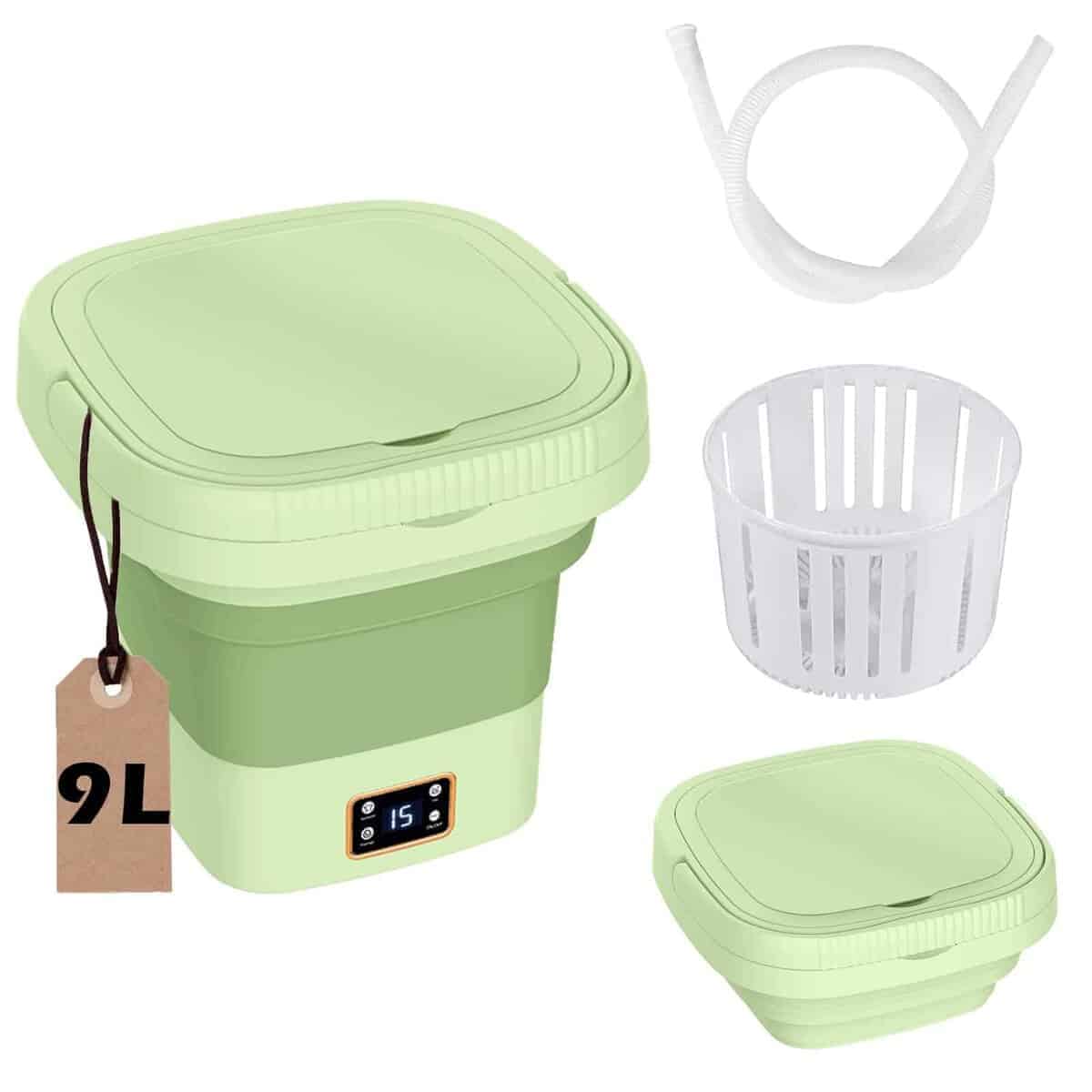 Lavadora Portátil MyltaWish 9L Lavadora Plegable Mini
