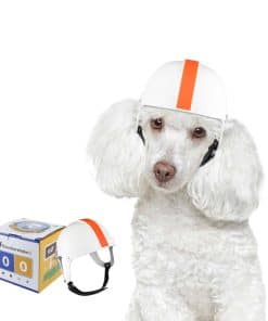 Casco para Perros y Gatos con Agujeros para Orejas Casco de