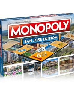 Juego de Mesa MONOPOLY Edición San José: 2-6 Jugadores,