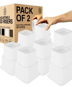 Elevadores de cama ajustables de alta resistencia Home