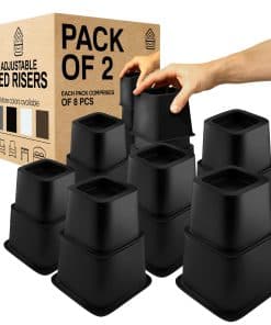 Elevadores de Cama Ajustables de Alta Resistencia para